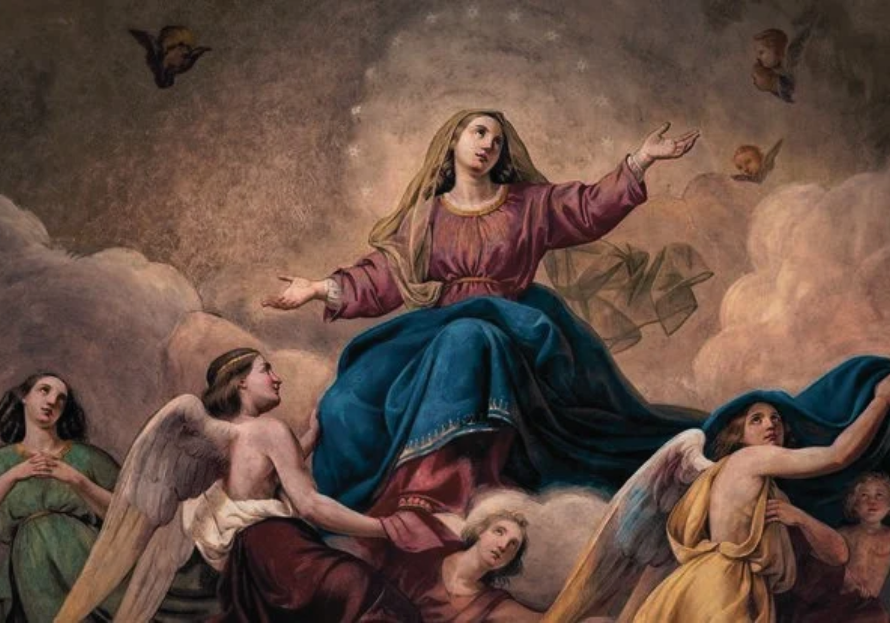 Vésperas, I Vésperas da Solenidade da Assunção de Nossa Senhora