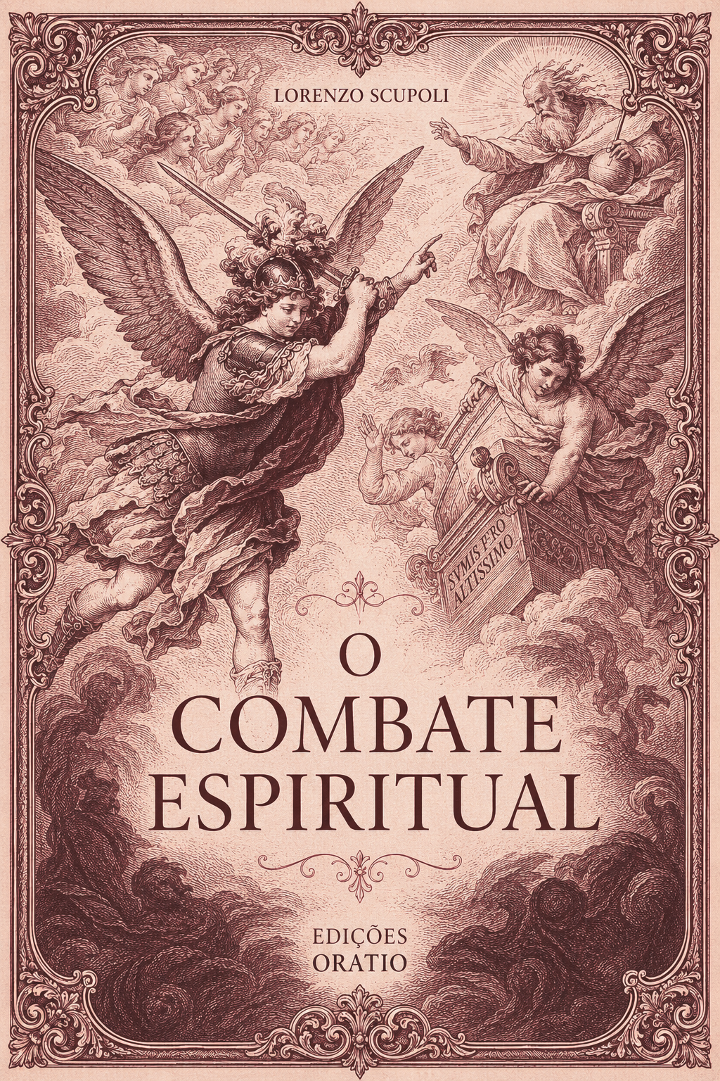 Capa de O Combate Espiritual, de Lorenzo Scupoli